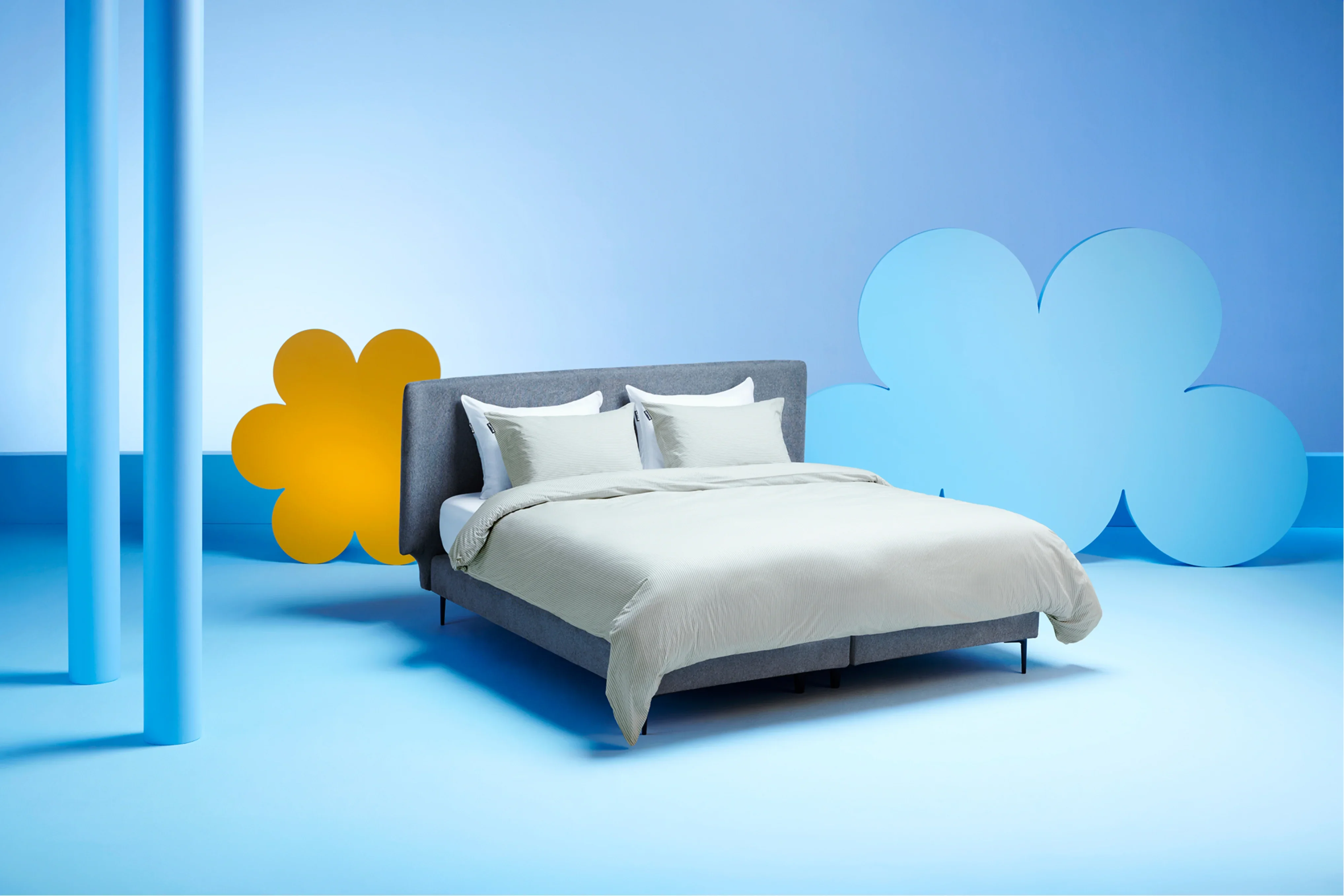 Cloudpillo Striped Bedding Set