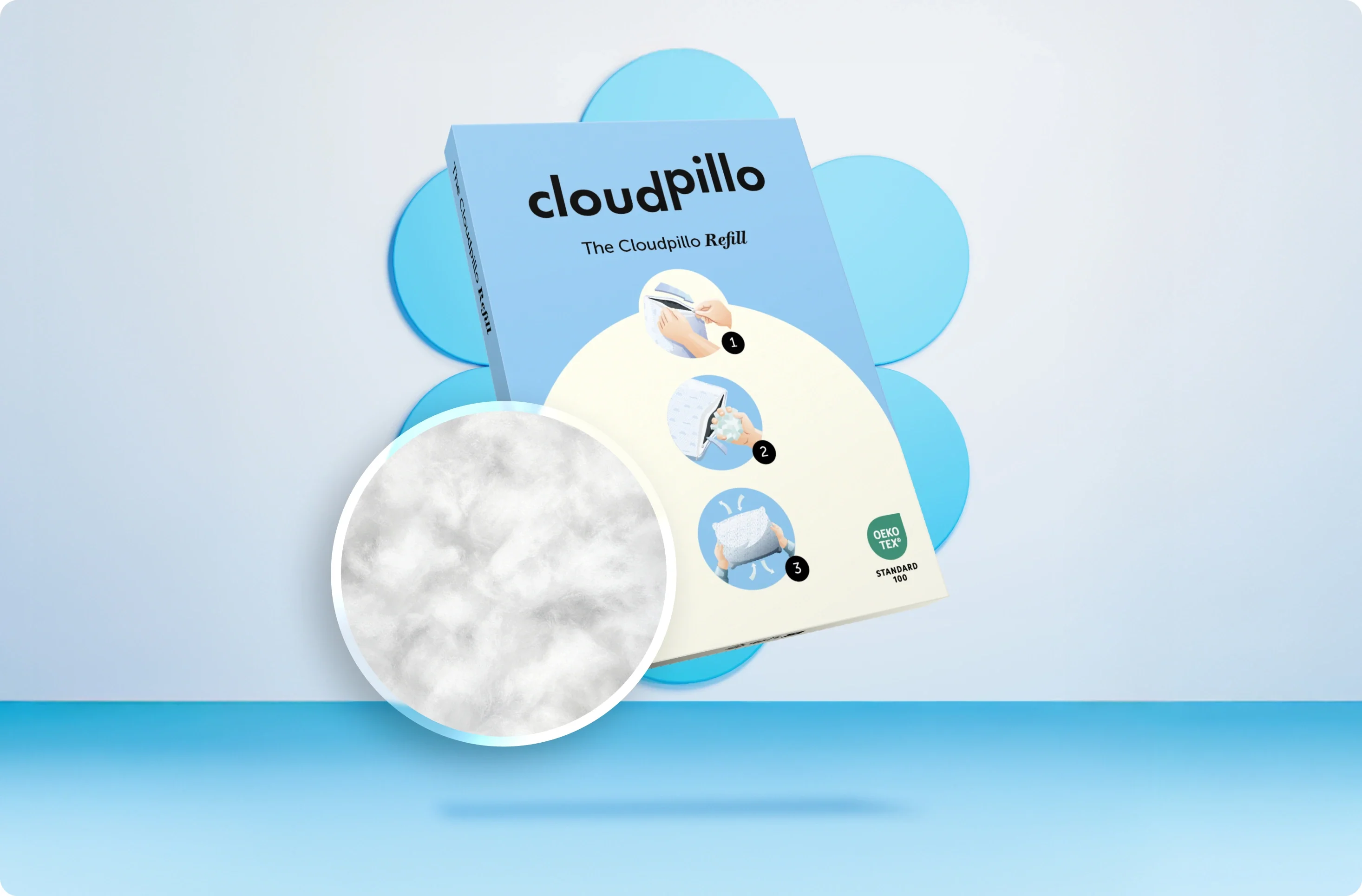 Cloudpillo Refill Bag Microfiber Recharge